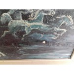 Средна картина масло на фазер Испания - 3683